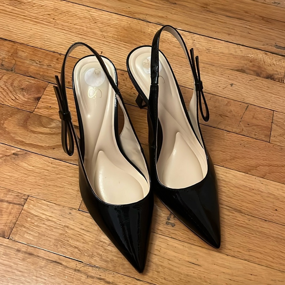 Jessica Simpson black heels